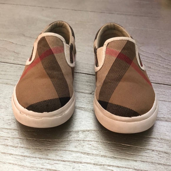 Authentic Burberry Toddler Sz 10 Shoes - Picture 2 of 8